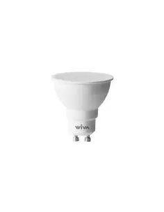 QTECH LED GU10 6W 3K 100D 500LM WHITE SHAPE 240V